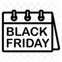 Black Friday Cyber Monday Discount Icon