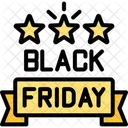 Black Friday Commerce And Shopping Promotion Icon