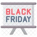 Black Friday Präsentation  Symbol