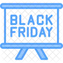 Black Friday Präsentation  Symbol