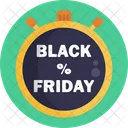 Black Friday Rabatt  Symbol