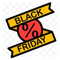 Black Friday Rabatt  Symbol