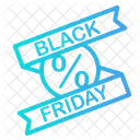 Black Friday Rabatt  Symbol