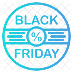 Black Friday Rabatt  Symbol