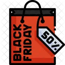 Black Friday Rabatt  Symbol