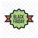 Ribbon Black Friday Icon
