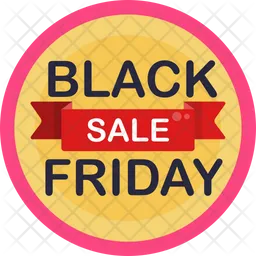 Black Friday Sale  Icon
