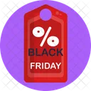 Black Friday sale  Icon