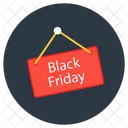 Black Friday Sale Shopping Sale Commerce Icon