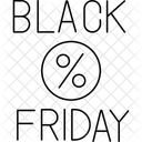 Black Friday Sale Offer Blackfridayoffer Specialdiscount Icon