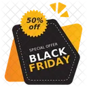 Black Friday Shopping Sales Icon