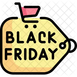 Black Friday-Tag  Symbol