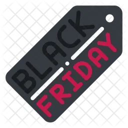 Black Friday Tag  Icon
