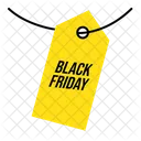 Black Friday Tag Tag Label Icon