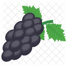 Black Grapes  Icon