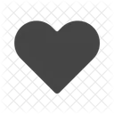 Black Heart Emoji Love Icon