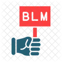 Black Lives Matter Black Blm Icon