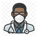 Avatar Doctor Black Icon