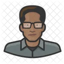 Black Male  Icon