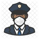 Avatar Police Black Icon