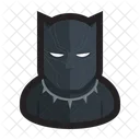 Black Panther Panther Mask Icon