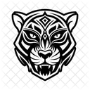 Black Panther Animal Creature Icon