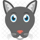 Black Panther Face Icon