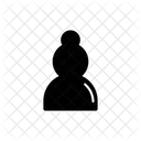 Chess Symbols Black Pawn Pawn Chess Icon