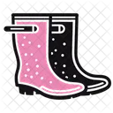 Footwear Icon Flat Style 아이콘