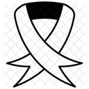 Black ribbon  Icon