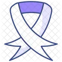 Black Ribbon Mourning Surprise Gift Box Icon