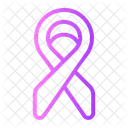 Black Ribbon Surprise Icon