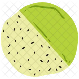 Black sesame matcha shortbread  Icon