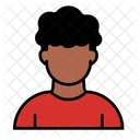 Black skin people  Icon