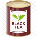 Black Tea Tin  Icon
