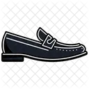 Black Wingtip Loafers  Modern Shoes  Icon