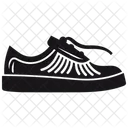 Black Wingtip Tassel Boots Shoes  Icon