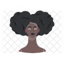 Black Woman  Icon