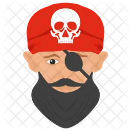 Blackbeard Pirate  Icon