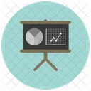 Blackboard Presentation Chart Icon