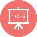 Blackboard Alphabet Education Icon