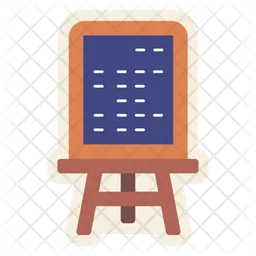 Blackboard Menu  Icon