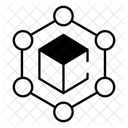 Blackchain Digital Money Digital Currency Icon
