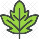 Blackcurrant Leaf Nature Icon