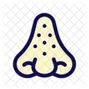 Blackhead Nose Acne Icon