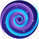 Blackhole Galaxy Space Icon