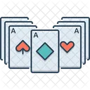 Blackjack Playing Cards Roulette Icon