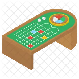 Blackjack Casino Table  Icon