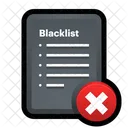 Blacklisting  Icon