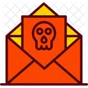 Blackmail Cyber Attack Email Malware Icon